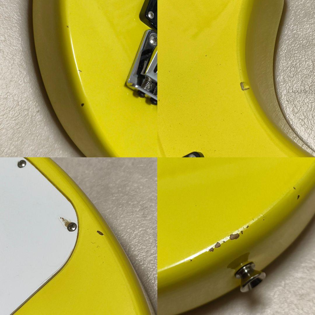 【美品】ZO-3 イエロー アンプ内蔵ミニギター 専用ケース付 ぞーさん