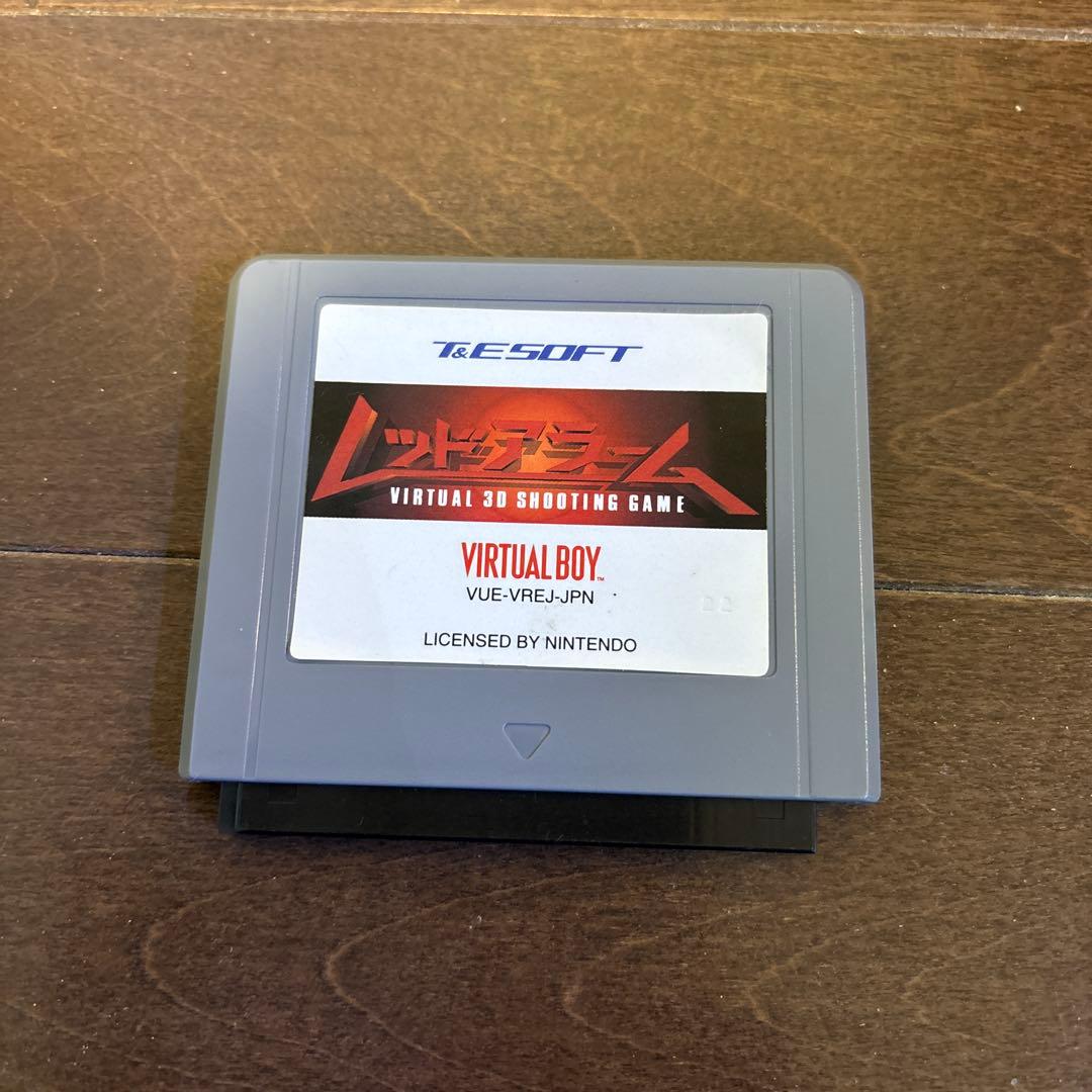 任天堂　バーチャルボーイ　ジャンク　説明書付き　レッドアラーム