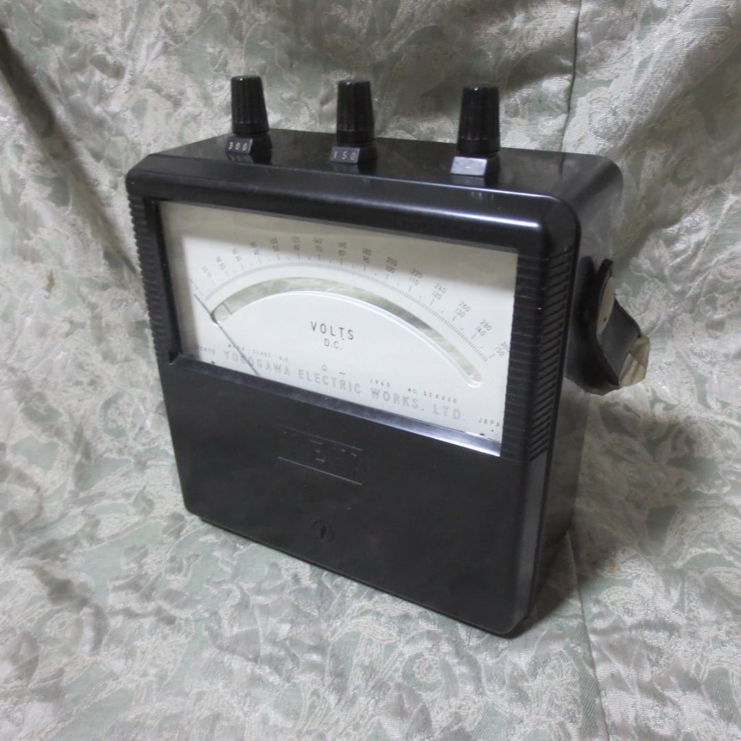 横河電機 電圧計◆YEW　YOKOGAWA ELECTRIC　S-8266P◆9