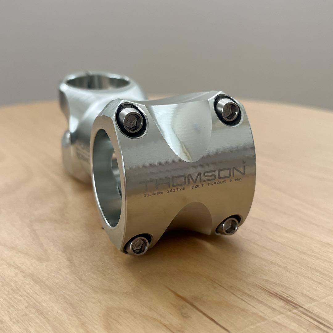 THOMSON elite x4 ステム 80mm シルバー