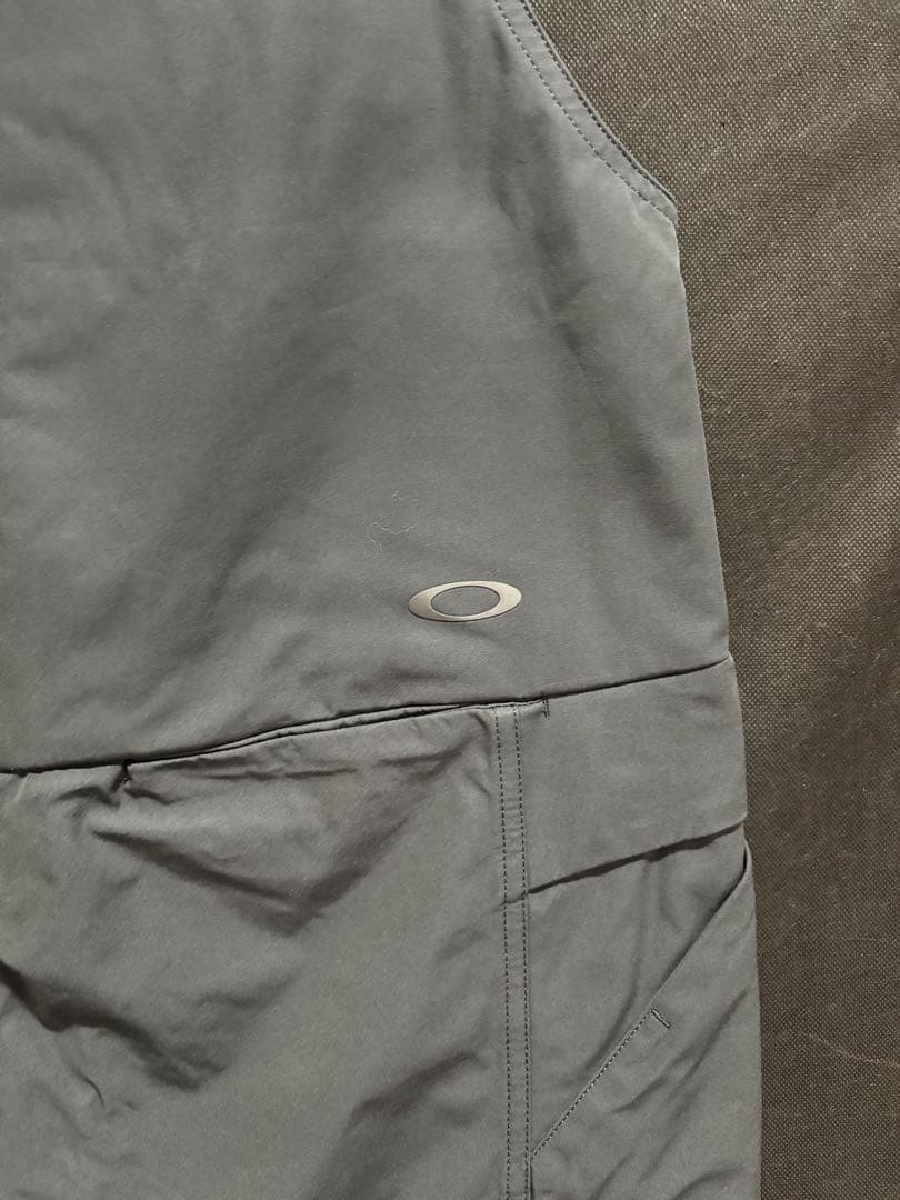 新品 OAKLEY カーキ スノーボード ビブパンツ Lサイズ オークリー 防水