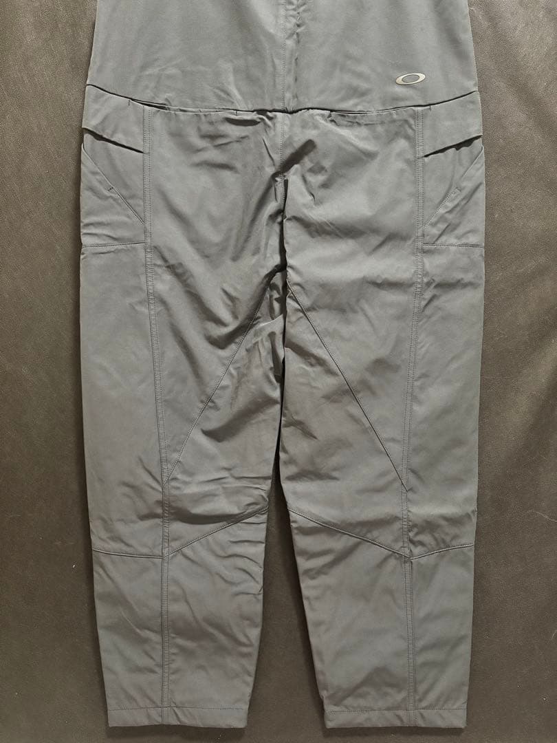 新品 OAKLEY カーキ スノーボード ビブパンツ Lサイズ オークリー 防水