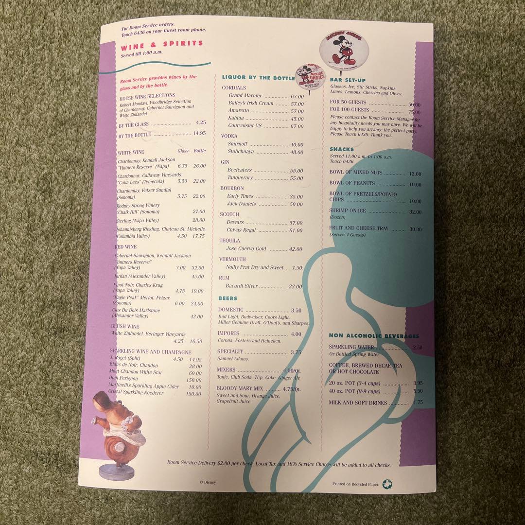 ディズニーランドホテル ルームキー 鍵　アメリカ カリフォルニア