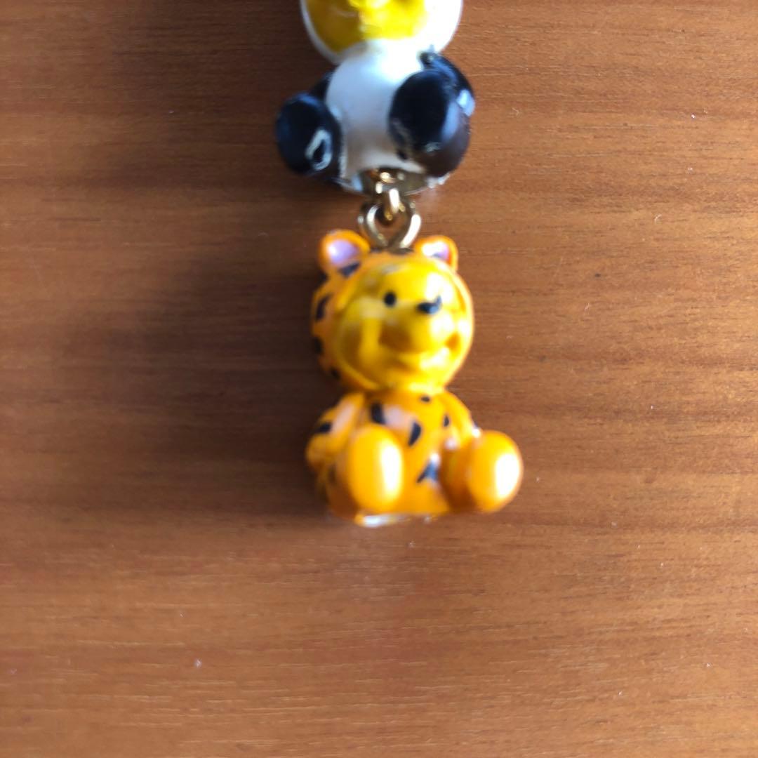 根付け　くまのプーさん（アニマル着ぐるみ）【５連セット】