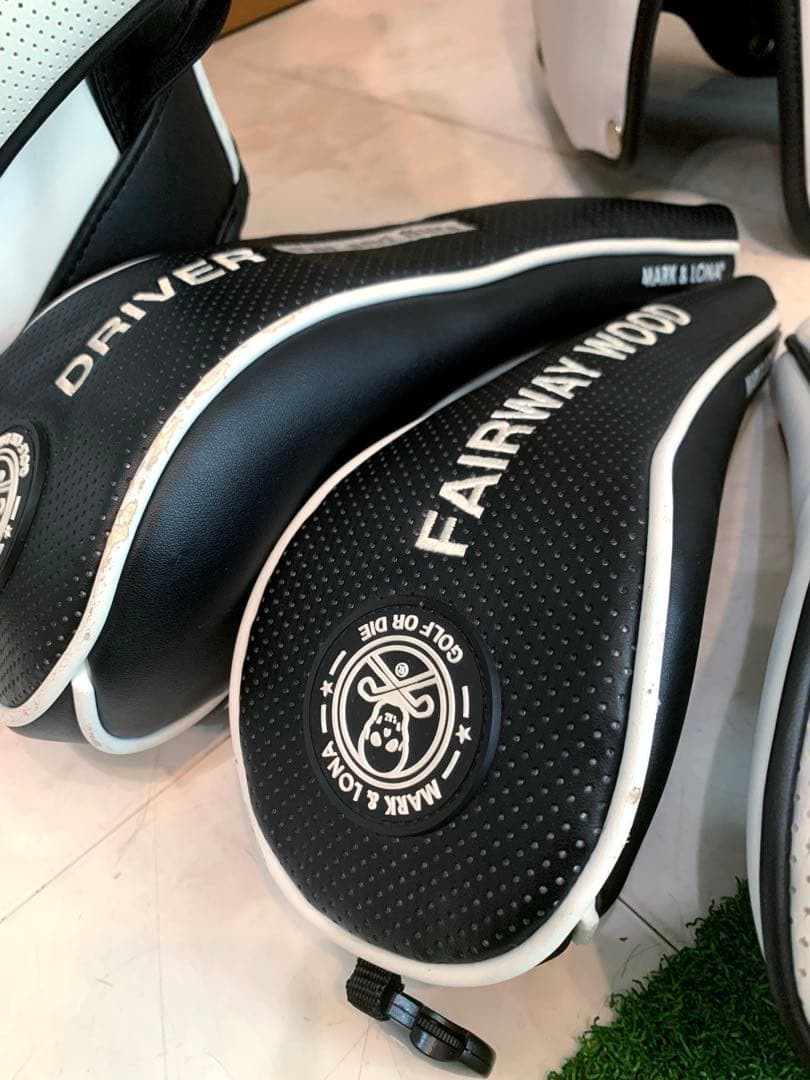 希少　良品　マークアンドロナ　MARK＆LONA キャディバッグ　ヘッドカバー