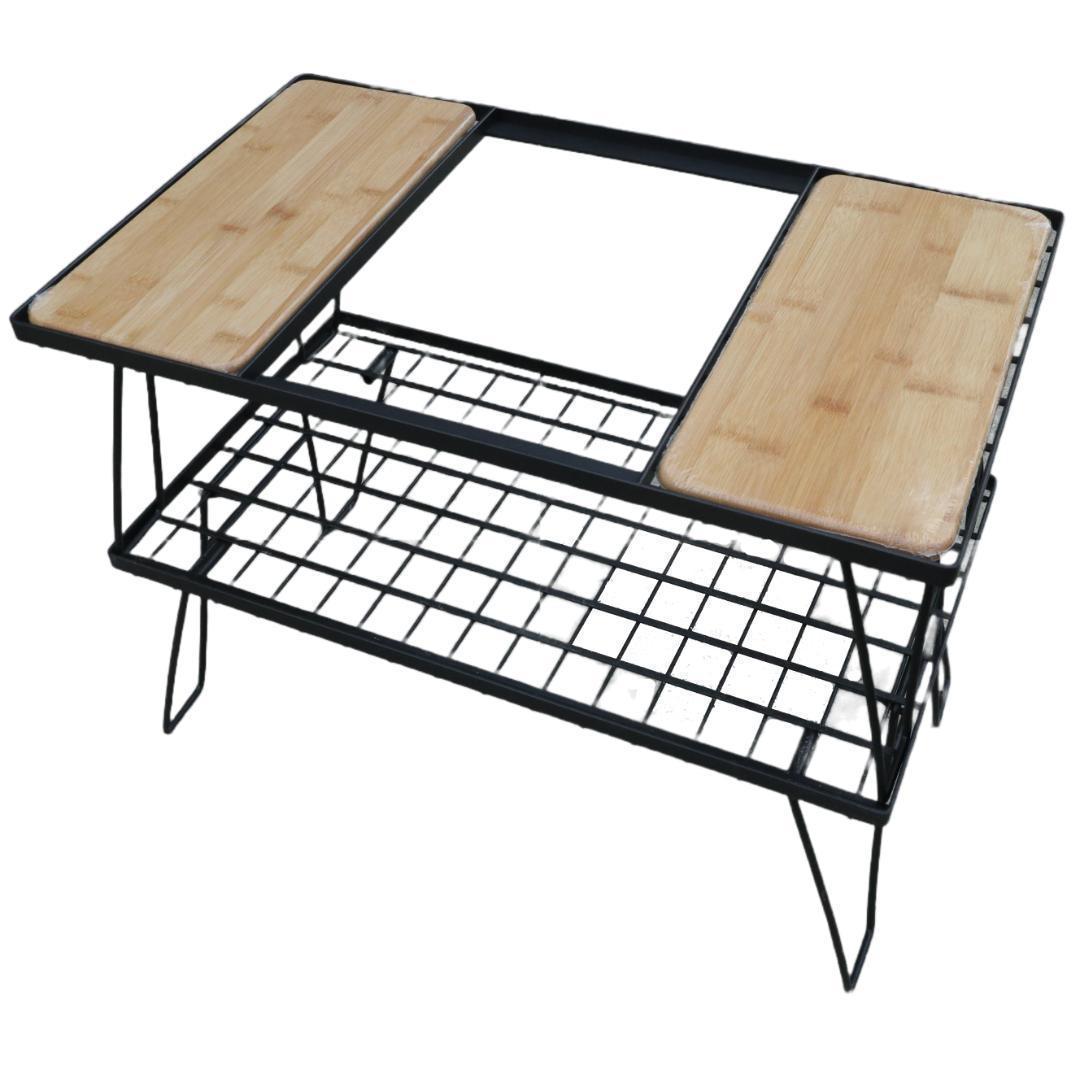 IGT対応フィールドラック　天板2枚付　グリルテーブル　収納袋付