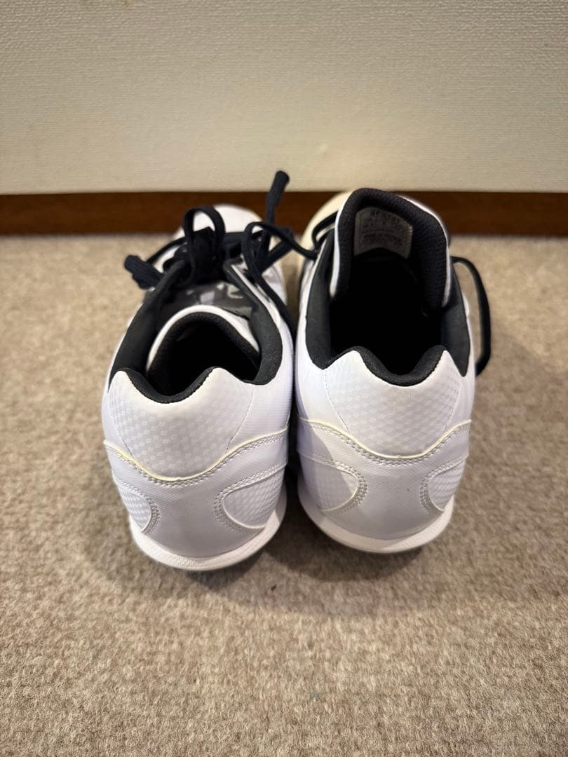 asics 野球　スパイク　シューズ 26.5cm ホワイト/ブラック