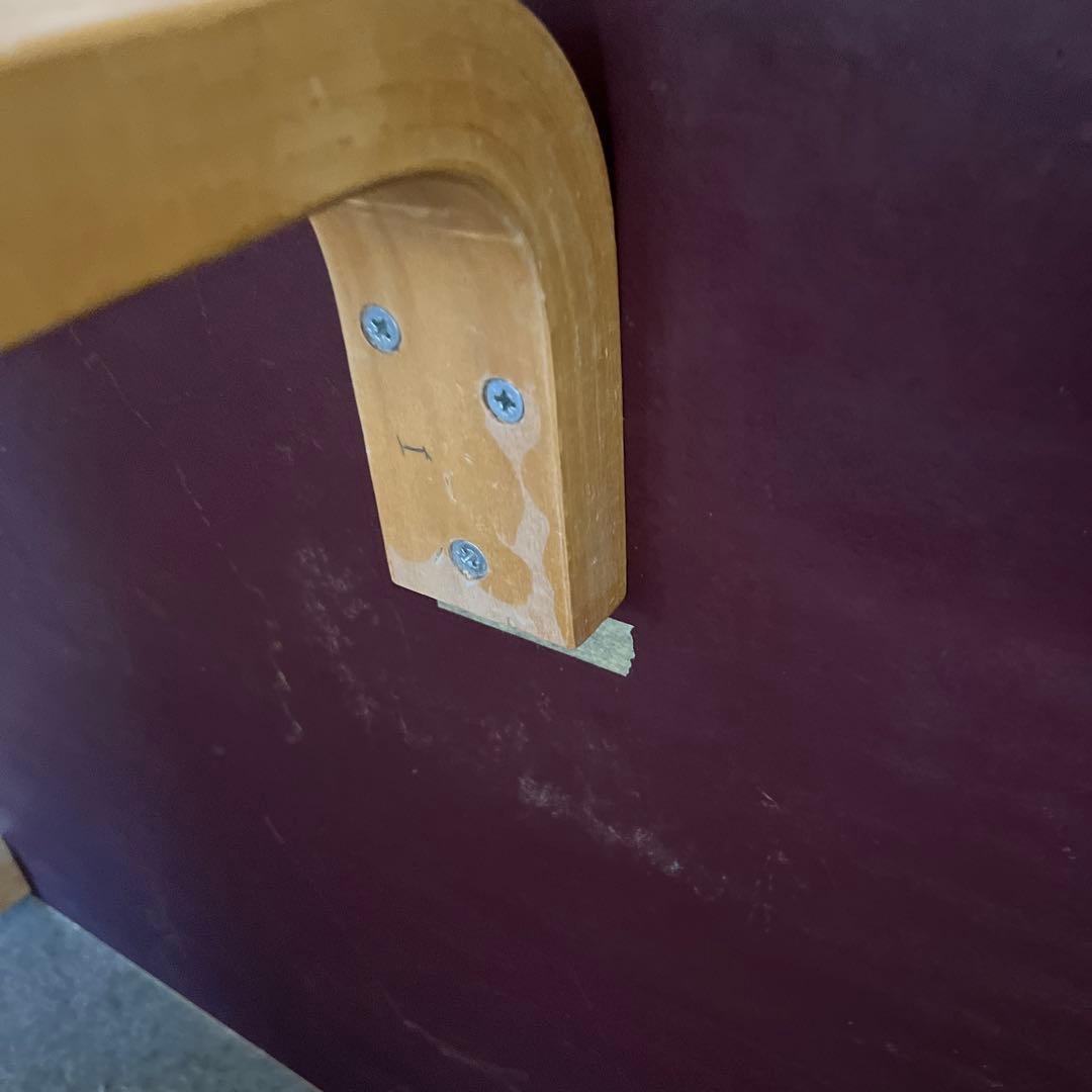 Aalto Artek 半円テーブル　ラミネート