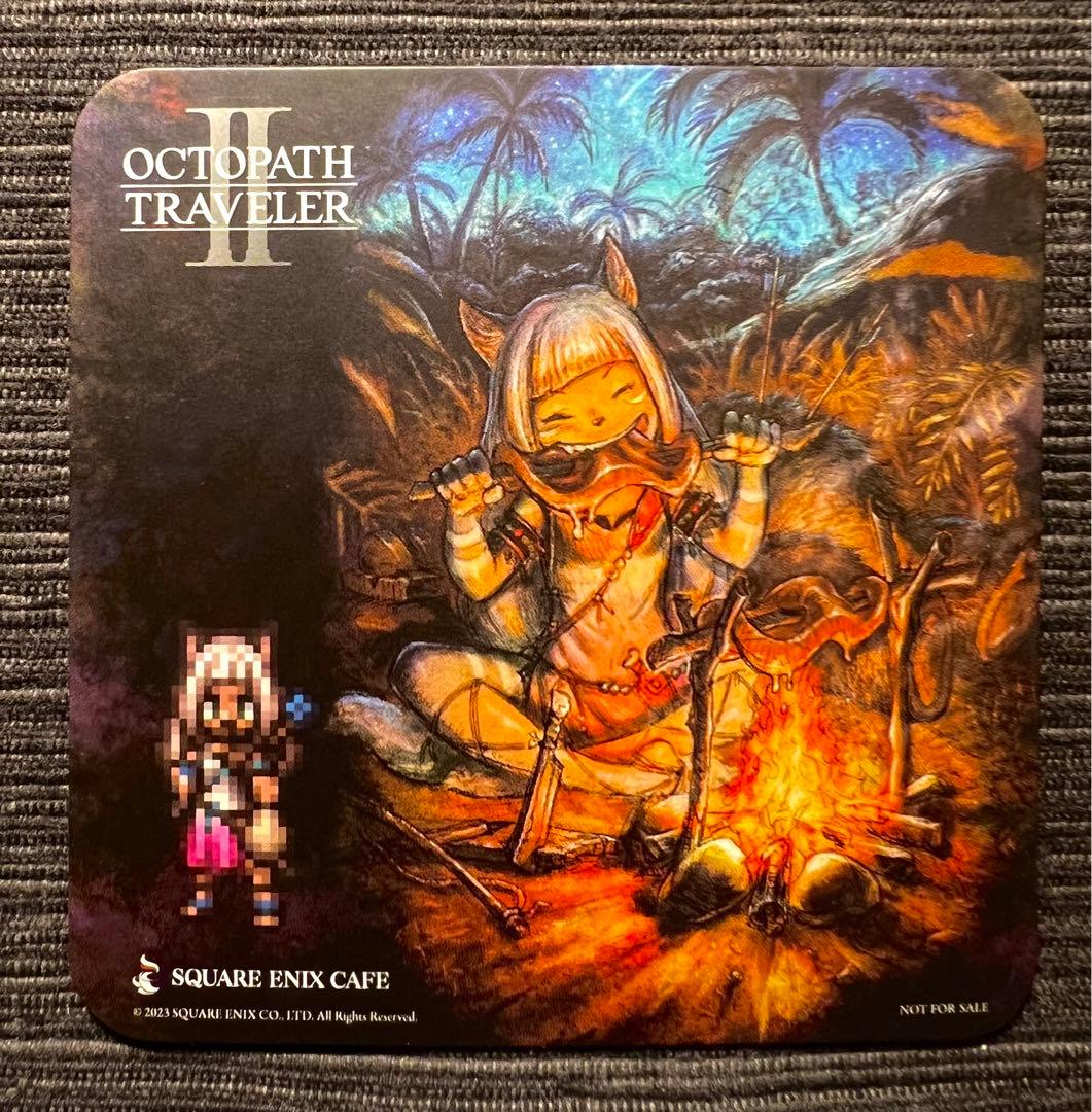 オクトパストラベラー 2 カフェ特典コースター：後期 コンプ セット