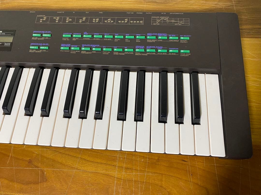 YAMAHA DX27 シンセサイザー 61鍵