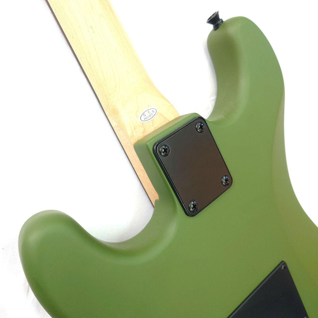 SELDER アーミーグリーン ストラトタイプ エレキギター