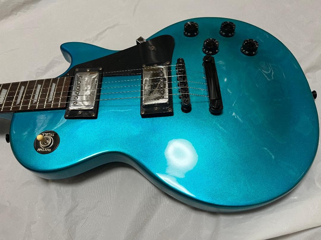 epiphone Les Paul Studio メタリックブルー