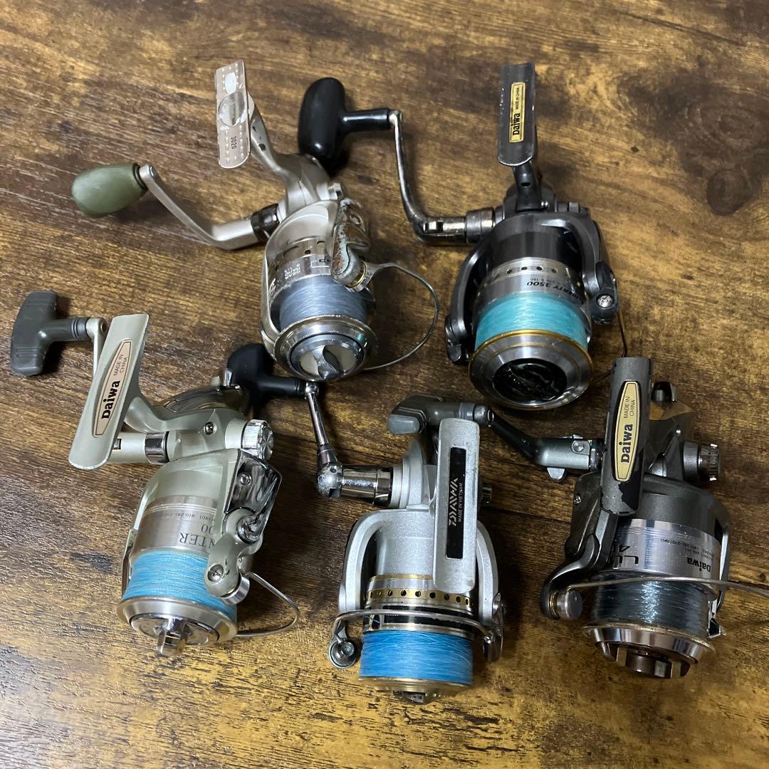 Daiwa okuma リールまとめ売り 5台 リールセット 釣具