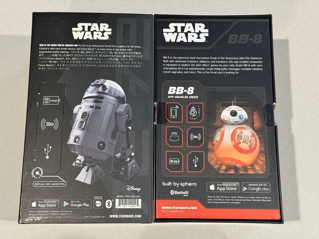 Sphero StarWars スターウォーズ R2-D2 & BB8