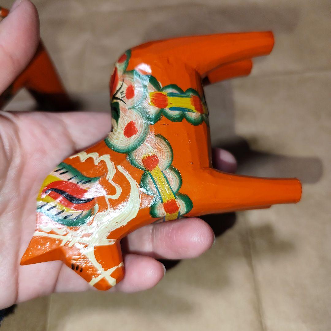 ダーラナホース　2体セット　北欧　スゥエーデン