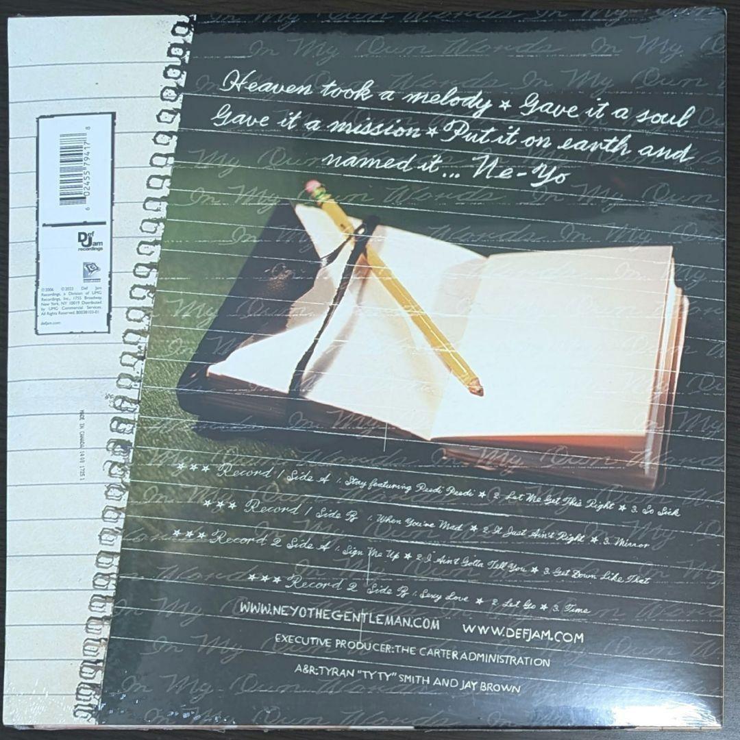 新品未開封 ニーヨ Ne-Yo In My Own Words LPレコード