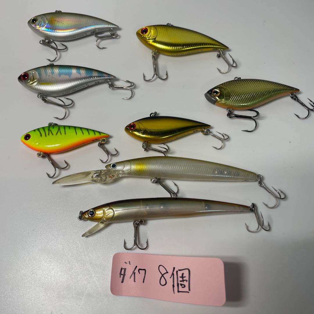 引退品 72個 ルアー 大量セット おまとめ ジャッカル バスデイ ダイワ など