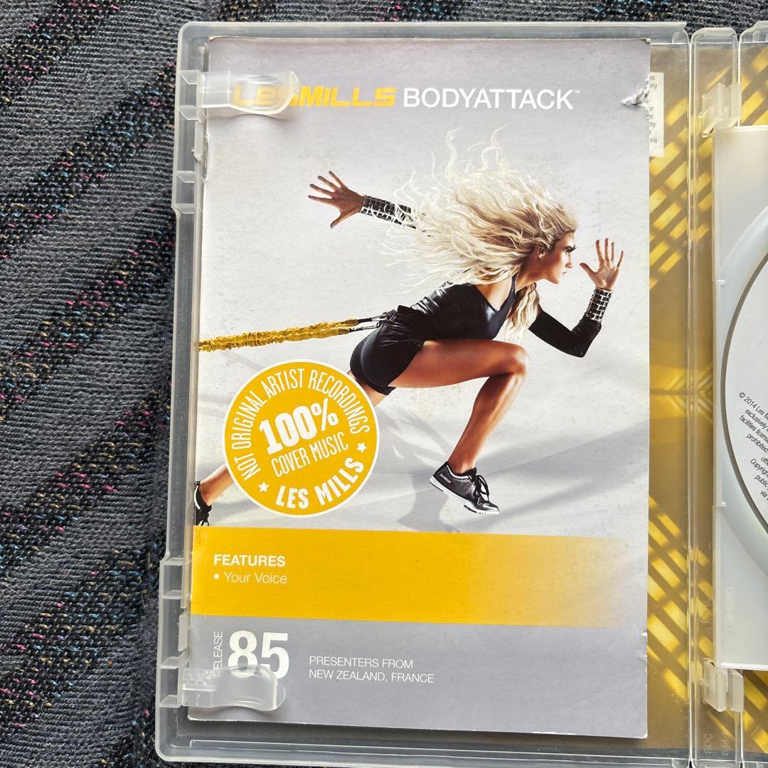 レズミルズ　ボディアタック　80.82.85 カバーミュージック版