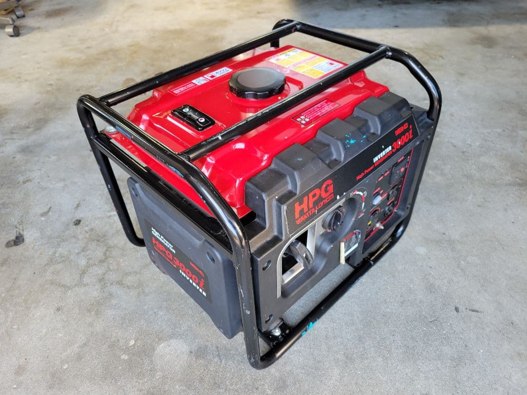 ワキタ WAKITA　インバーター発電機 HPG3000i 兵庫県引取限定