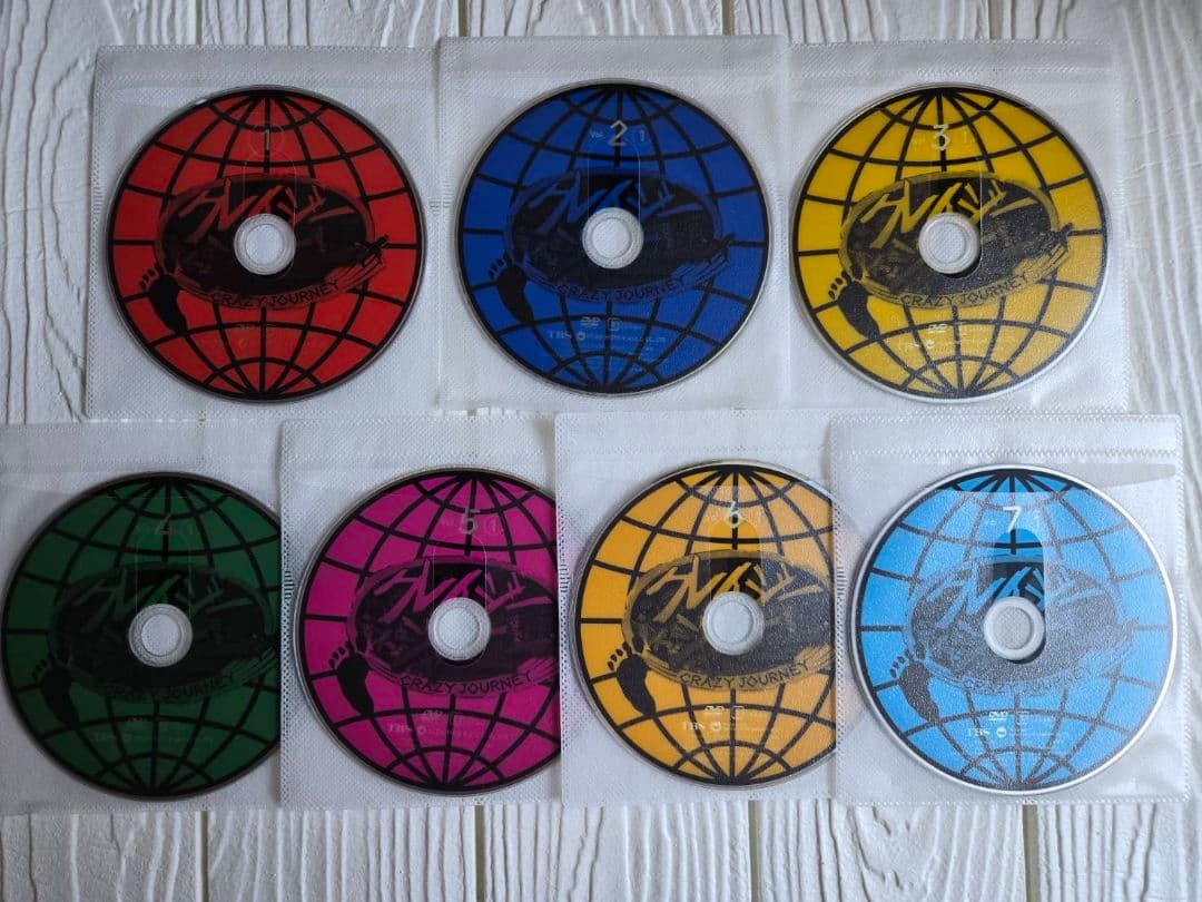 クレイジージャーニー　DVD　レンタル　全巻セット
