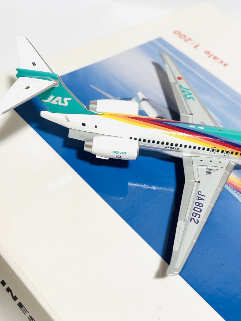 JALUX 1/200 JAS MD-90 4号機 ダイキャストモデル