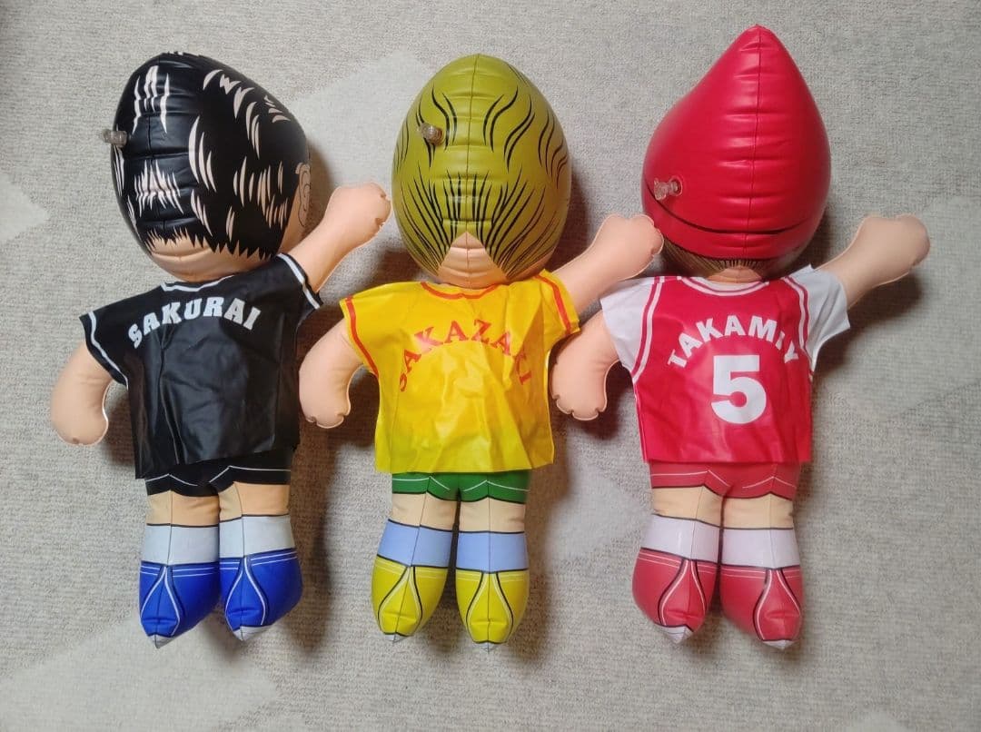 希少☆THE ALFEE☆ビニール人形☆３人セット