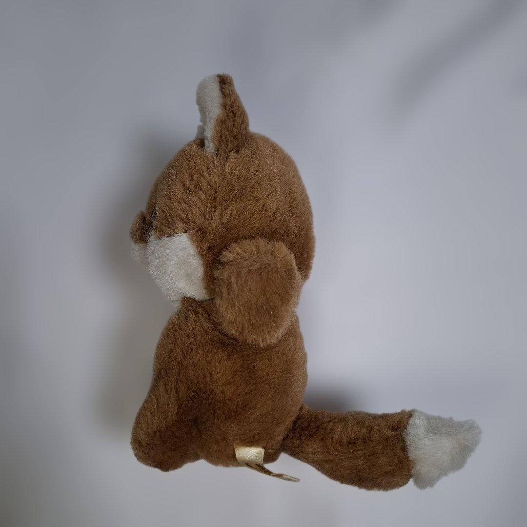 【ぬいぐるみの三英】キタキツネ★チロンノプ★　昭和レトロ＊当時物