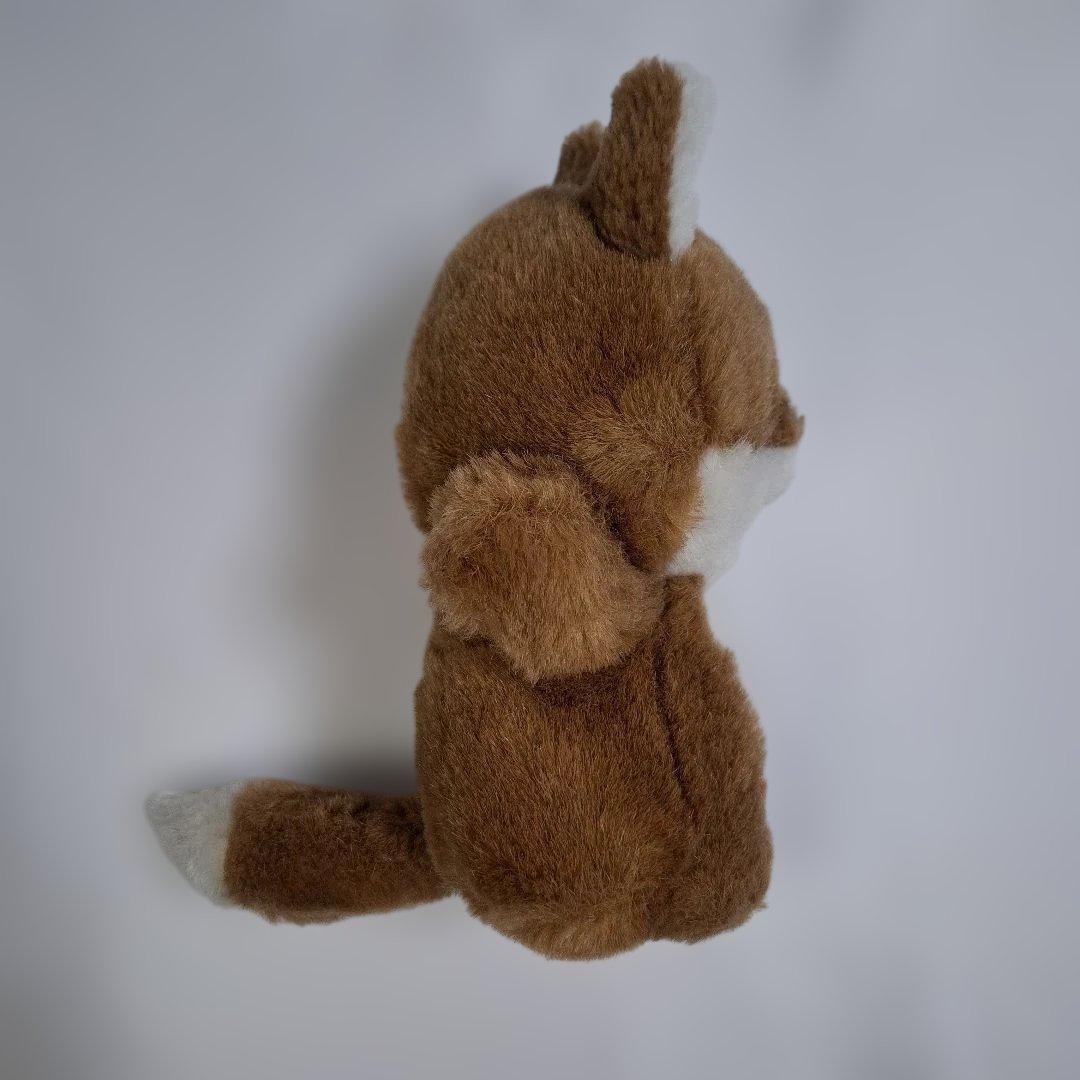 【ぬいぐるみの三英】キタキツネ★チロンノプ★　昭和レトロ＊当時物