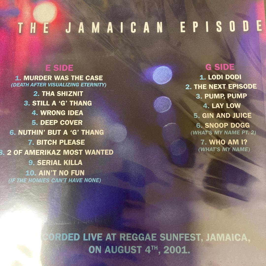 Snoop Dogg The Jamaican Episode 12インチLP