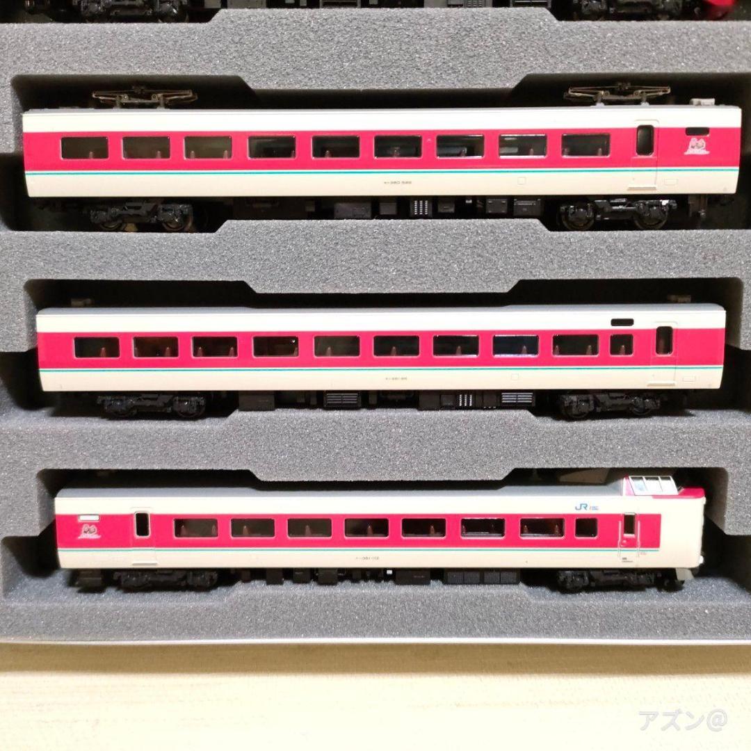 KATO Nゲージ 381系「ゆったりやくも」 ノーマル編成 7両セット 10-