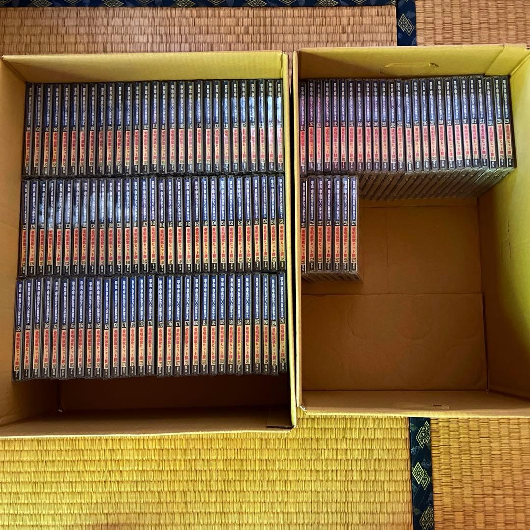 DVDカラオケ 愛唱演歌ヒット撰　125枚セット