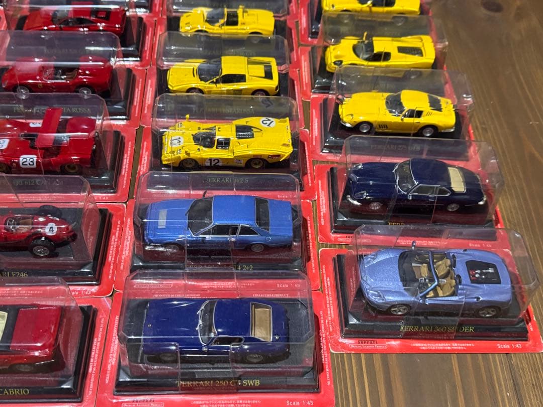 FERRARIミニカーコレクション 55台
