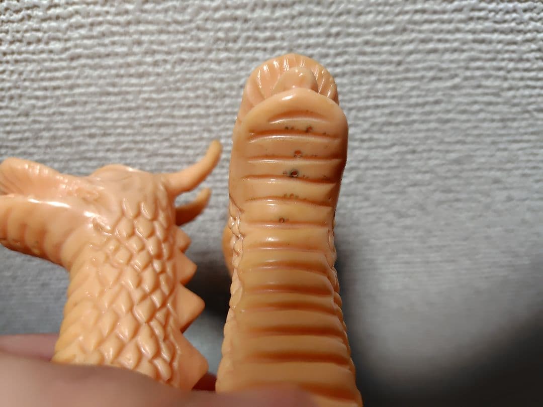 ジャイアントキングギドラ ブルマァク 肌色成形 ソフビ