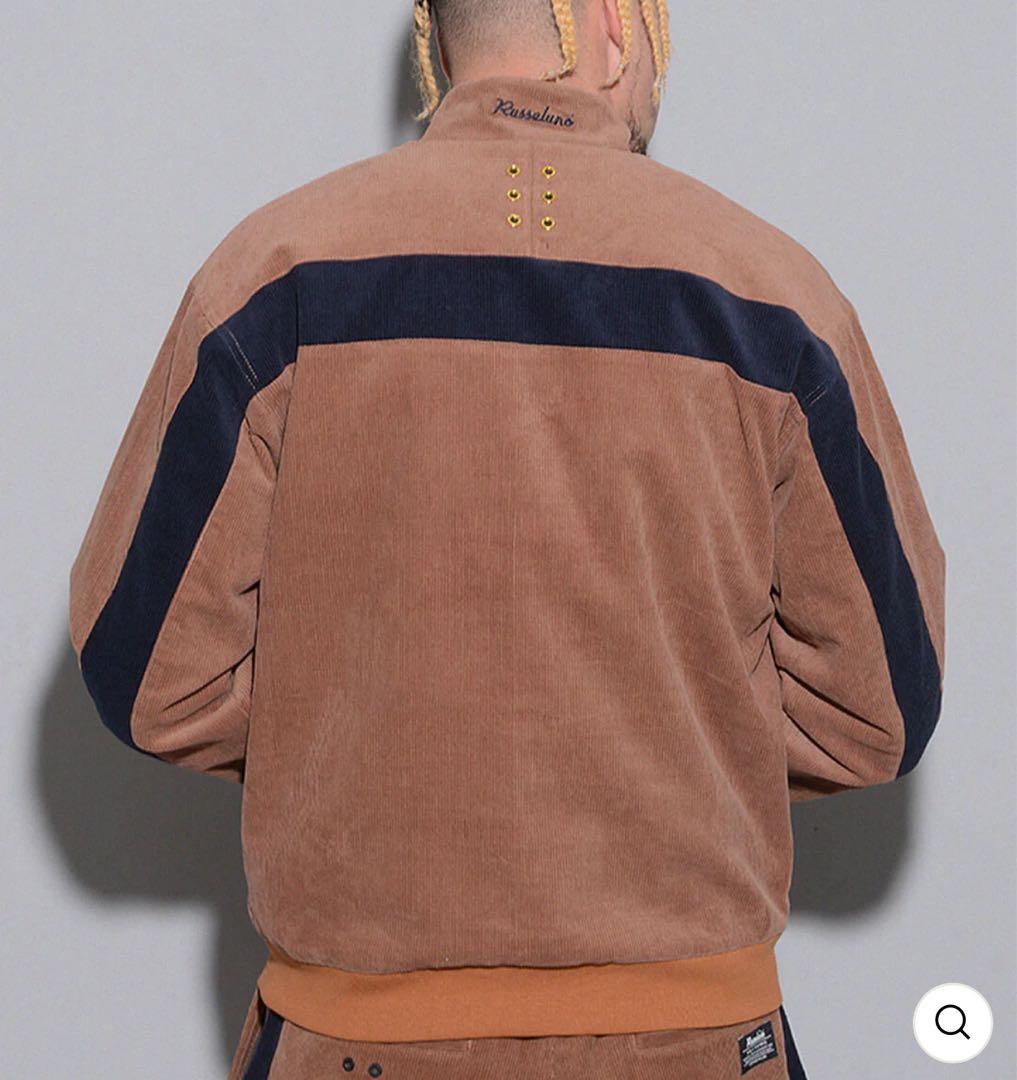 【RUSSELUNO】新品コーデュロイアノラックブルゾン　ゴルフ　メンズＸＬ