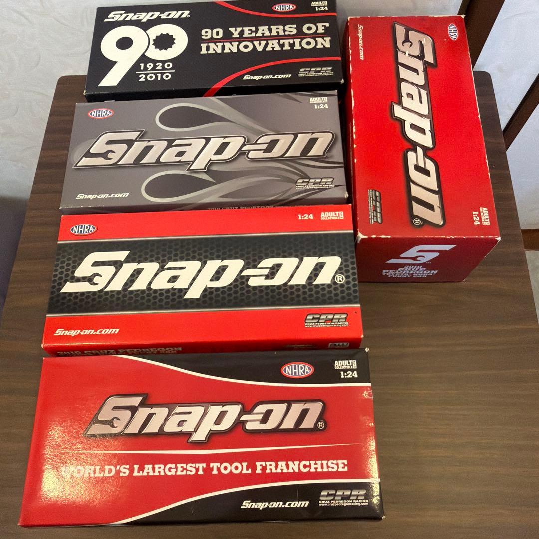 Snap-on 90周年記念ミニカー5台セット 1:24