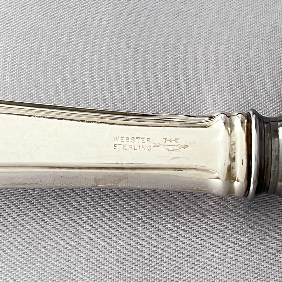 【Webster】 パイサーバー/ケーキサーバー【純銀ハンドル】 24cm