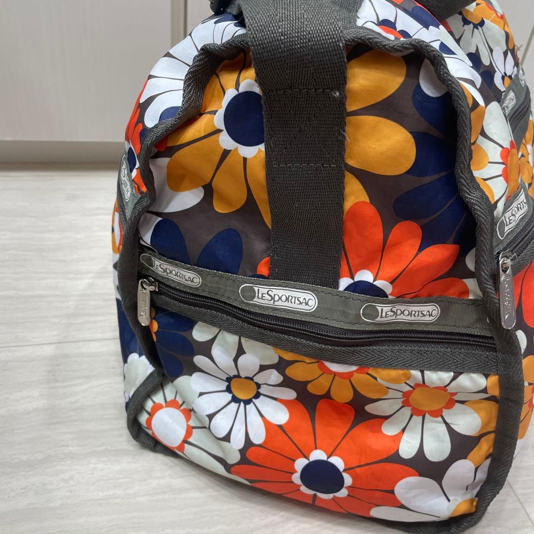 【鍵付き！】LeSportsac レスポートサック　ウィークエンダー　ボタニカル