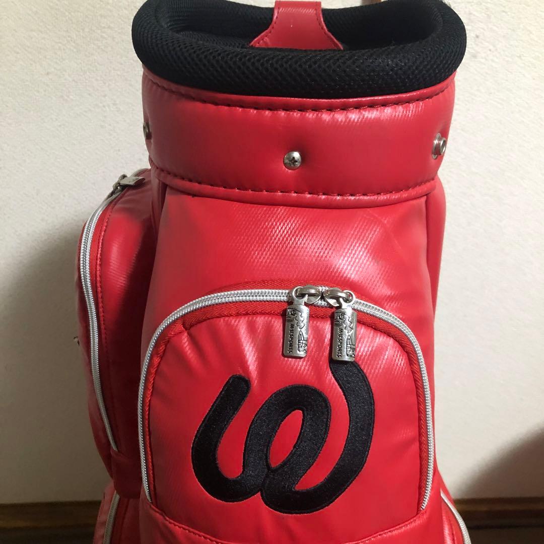 入手困難 ゴルフバッグ MUスポーツ ウエサコ 高級品 可愛いバッグ 比較的綺麗