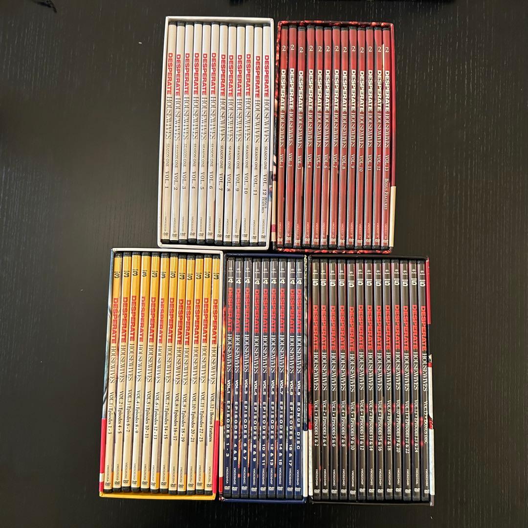 【美品】ディスパレードな妻たち　シーズン1〜5 DVD COMPLETE BOX