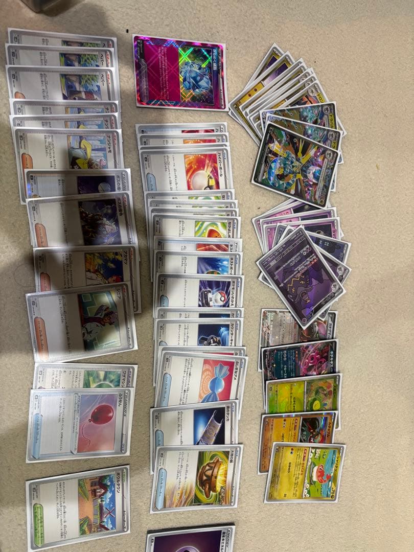 ポケカ 構築済みデッキ 一部画像あり