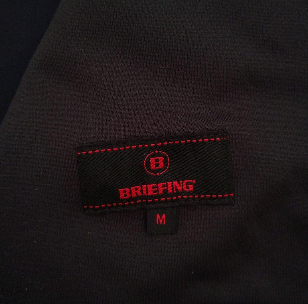 ブリーフィング BRIEFING ゴルフ パーカー M 黒 防風 3D 薄手