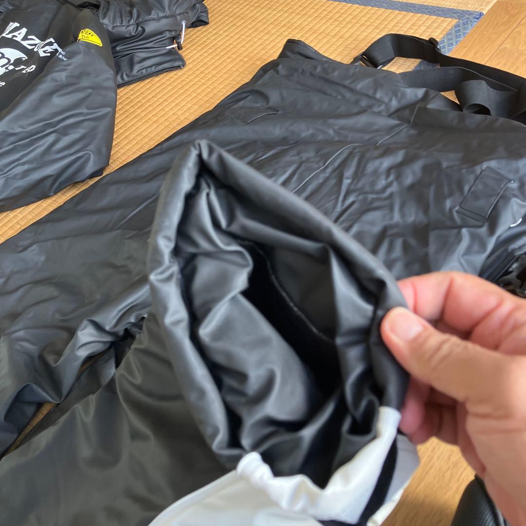 mazume フィッシングスーツ（上下セット） ブラック/グレー