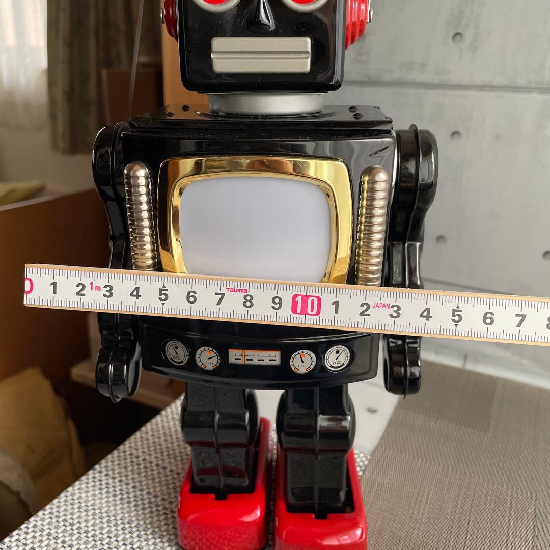 新品保管品・美品です。メタルハウステレビロボット日本製　箱付きお買い得です。