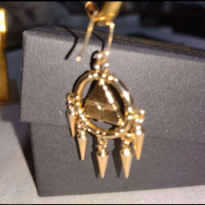 遊戯王　千年パズル　ネックレス　千年リングピアス　公式アクセサリー