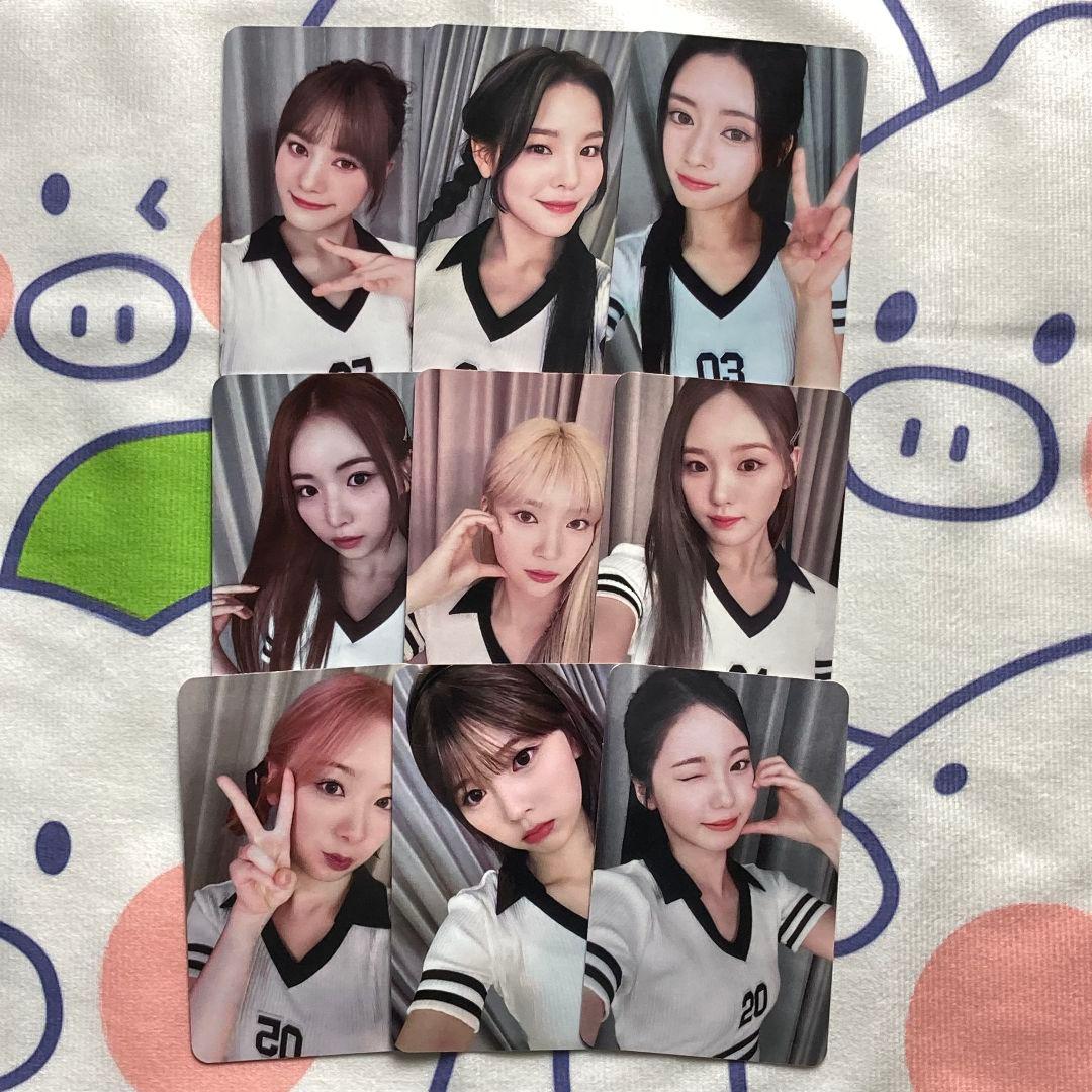 韓国 NiziU オール出席 HEARTRIS 限定 セット9枚