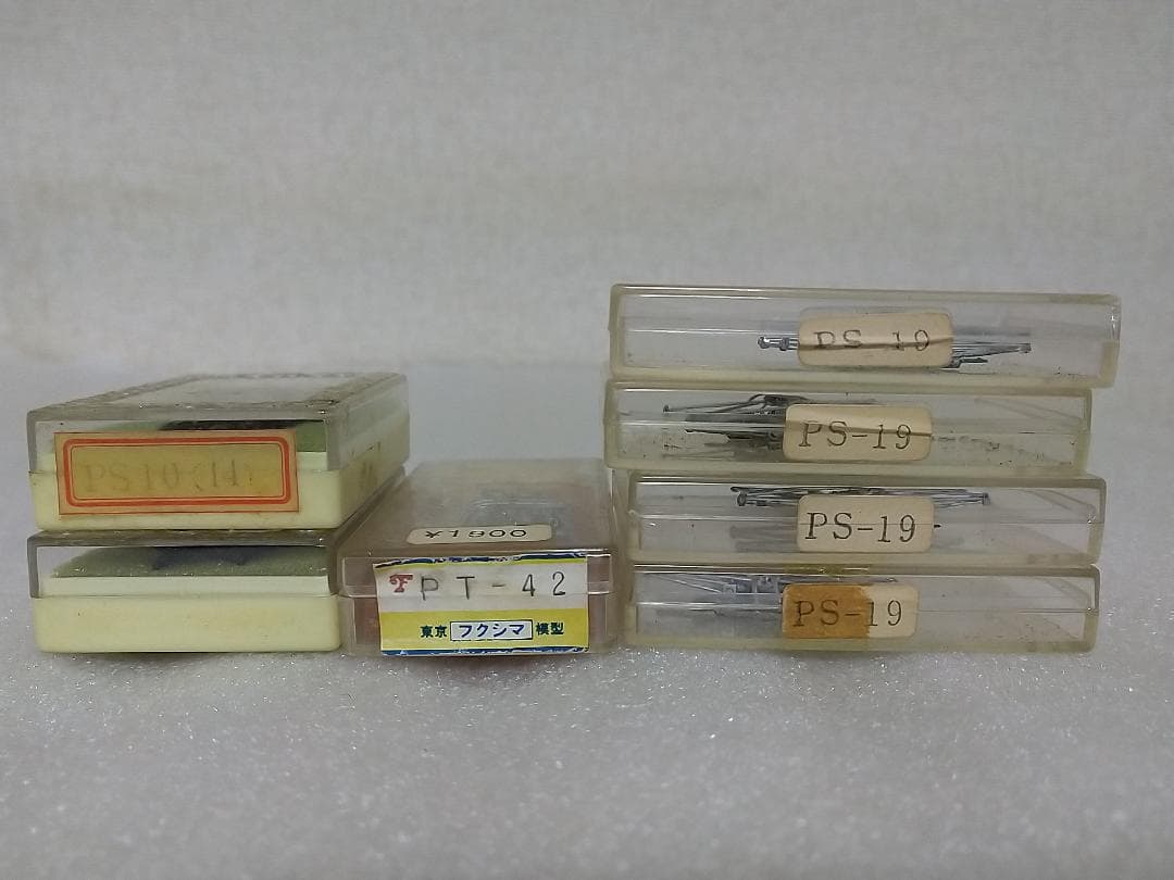 パンタグラフ７点　PS-19四点　PT-42一点　PS10二点（一つはおそらく）