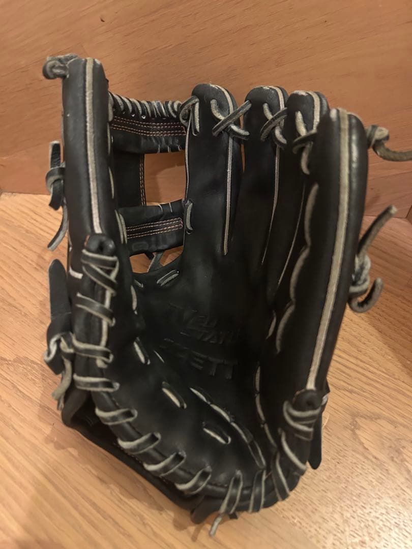 美品　ZETT 軟式野球 ネオステイタス セカンド・ショートBRGB31510N