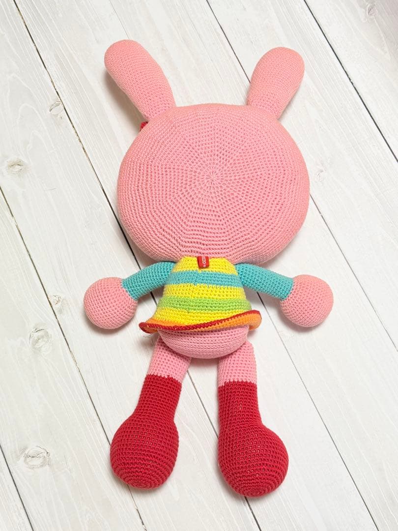 メゾピアノ ミミちゃん 編みぐるみ ぬいぐるみ ナルミヤ