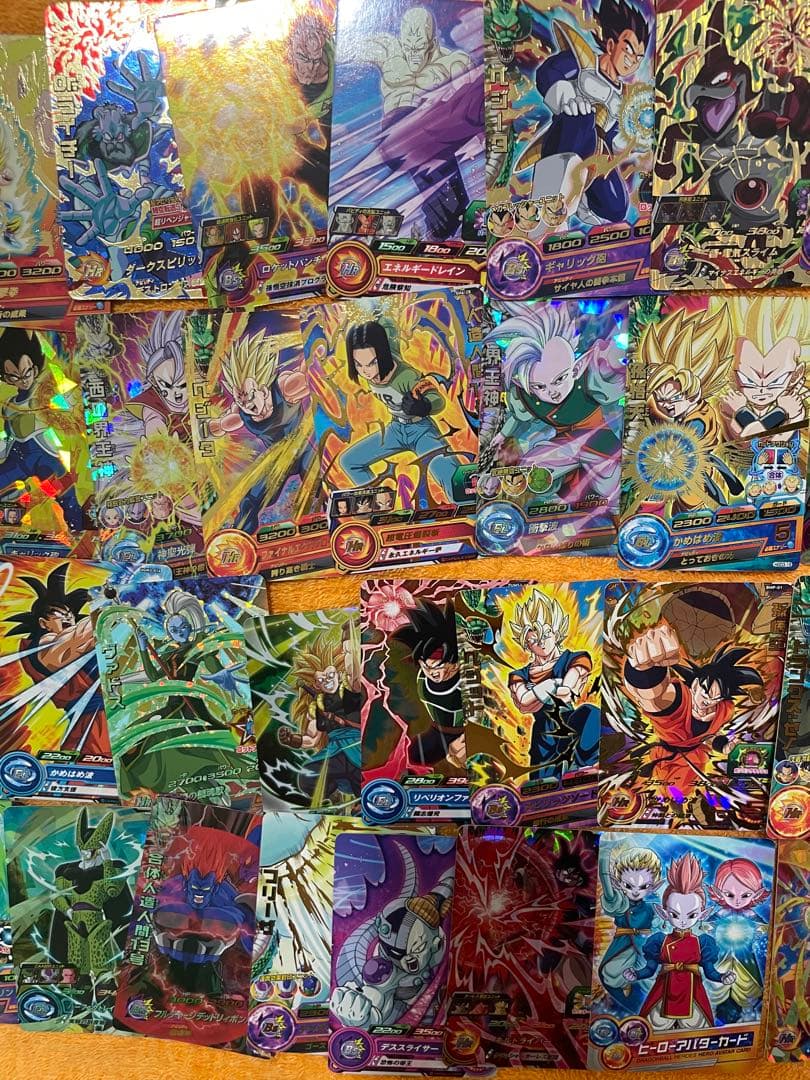 【超希少】絶版ドラゴンボールヒーローズ旧弾大量約200枚SR・CP・大会Pまとめ