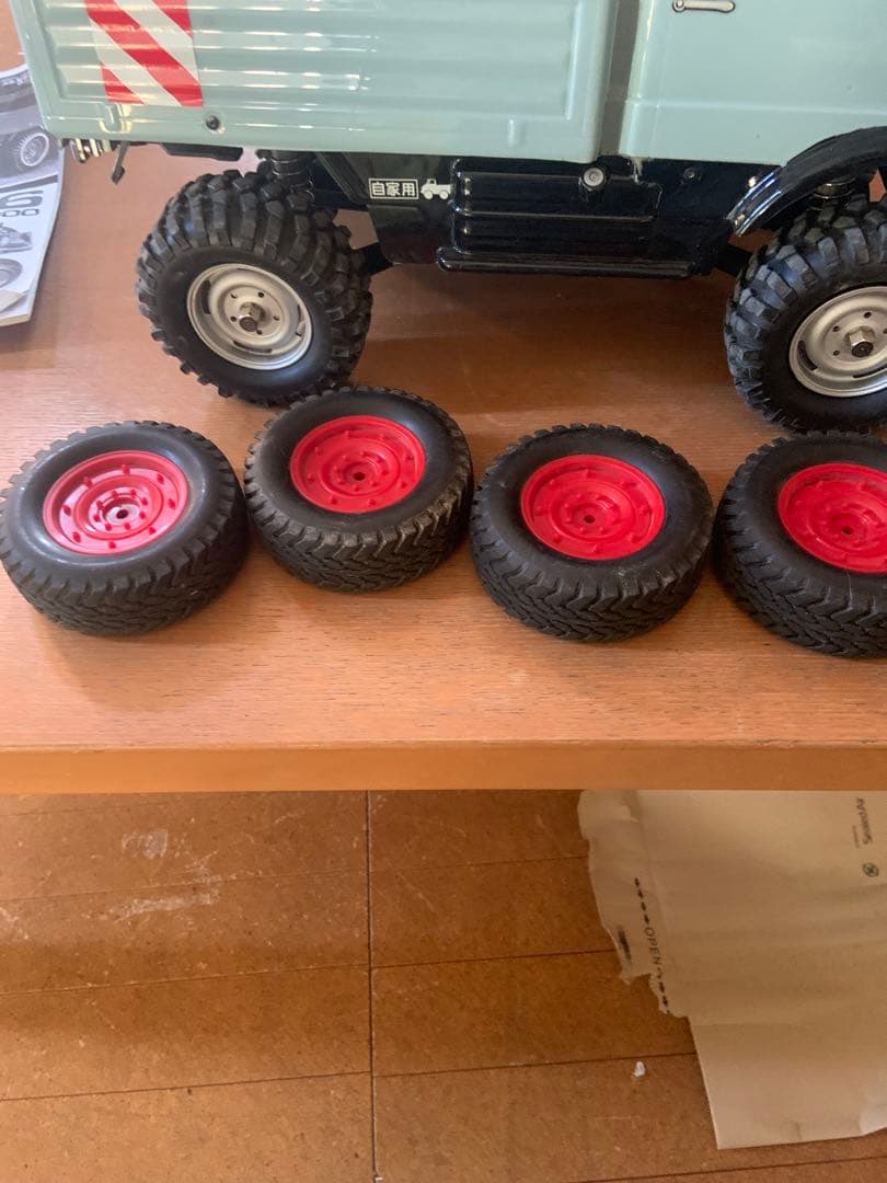 タミヤcc02ウニモグフルセット